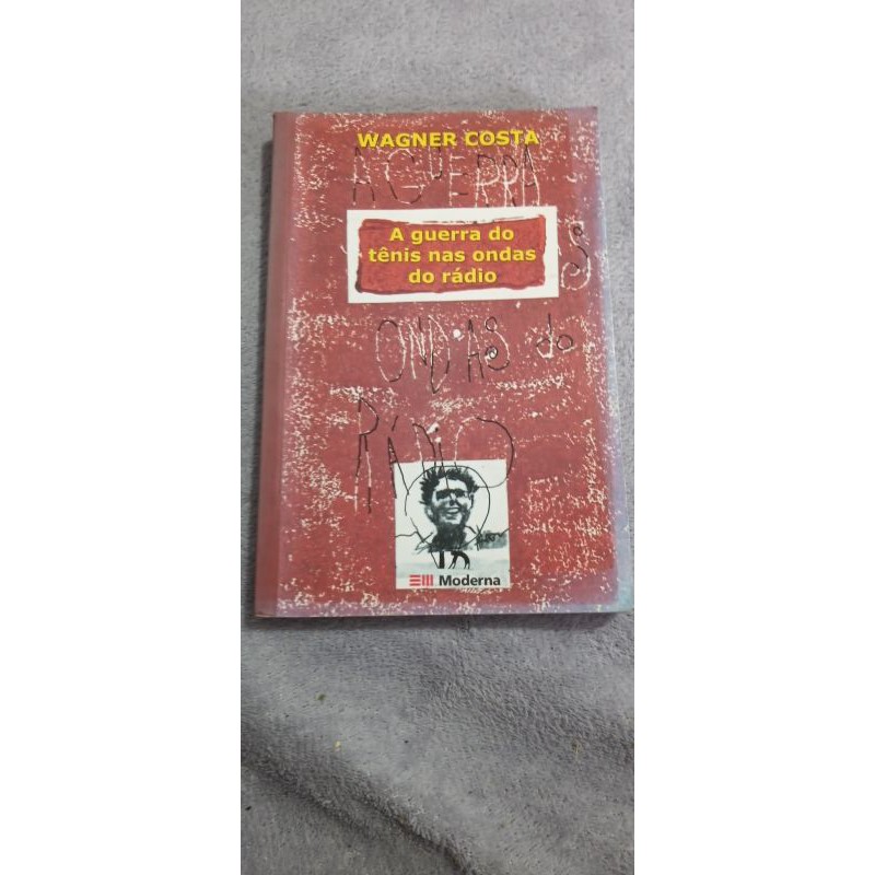 LIVRO A GUERRA DO TÊNIS NAS ONDAS DO RÁDIO WAGNER COSTA