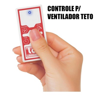 Controle Remoto Para Ventilador De Teto Wireless Lcg Eletro