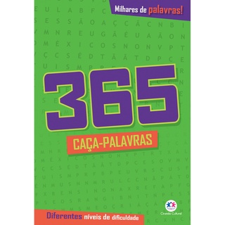 Livro - 365 caça-palavras - Capa comum - Ativamente