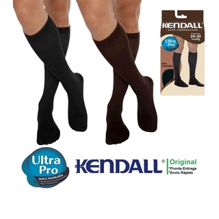 Meia Com Ponteira Kendall 3/4 Alta Compressão 20-30 Mmhg Masculina Para Homem