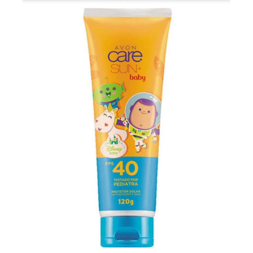 Protetor solar baby Care Sun+ FPS 40 120g | Shopee Brasil
