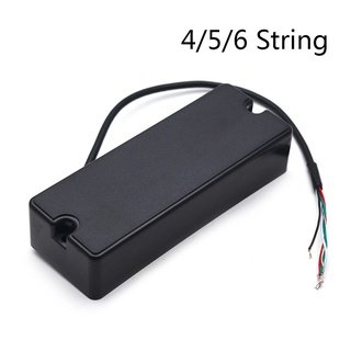 Um Pedaço De Barra De Sabão Selada Para Guitarra Baixo 4/5/6 Cordas Humbucker Pickup De Cerâmica Acessórios Com Ímã