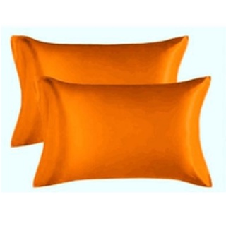 Par De Fronha Cetim Anti Frizz 70x50 ( 02 Unidades ) Com Zíper e Abas