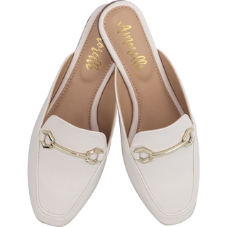 Sandalia Feminina Mule Bico Quadrado Confort Square Moda Abs Macio