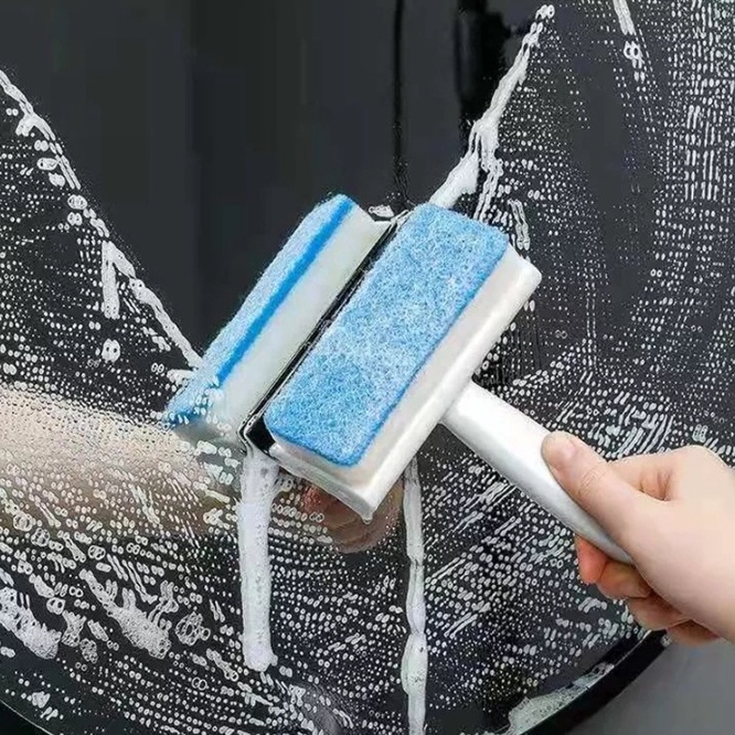 Rodo Rodinho Limpa Vidros Azulejos Pia 2 Em 1 Com Esponja em Oferta na Shopee