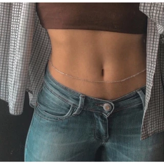 colares cintos corporal mulher homem body chain corrente banhada