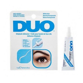 Cola De Cílios Postiços Eye Branco Transparent A Prova Dágua