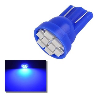 5x Lâmpadas Painel Moto 8 Leds Cores T10 ATACADO