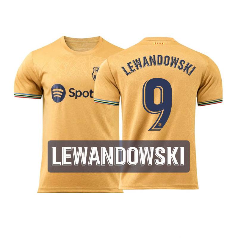 Robert Lewandowski Barcelona 22/23 Away Jersey by Nike