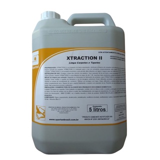 XTRACTION II Detergente Para Estofados e Tapetes 5 Litros Spartan