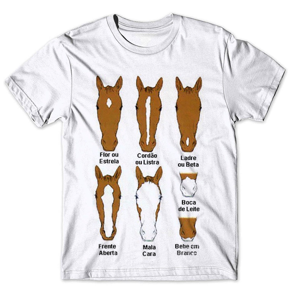 Camisa Camiseta Masculina Cavalo 205