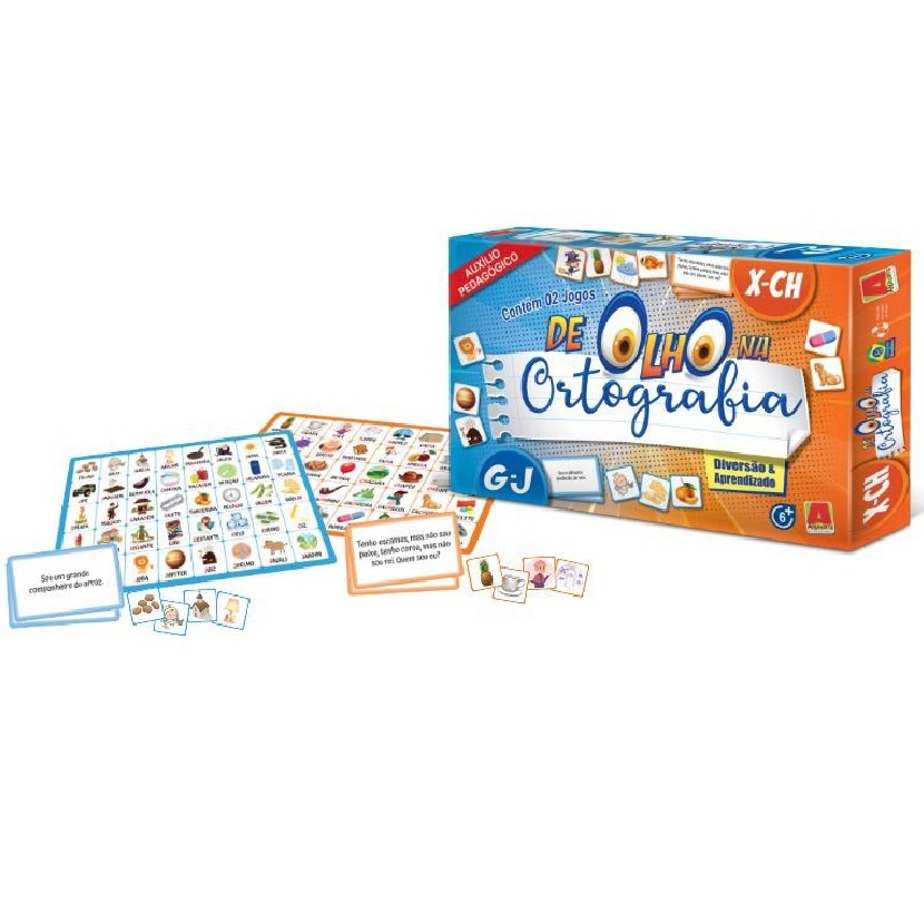 De olho na Ortografia - Jogo Educativo Paula Furtado