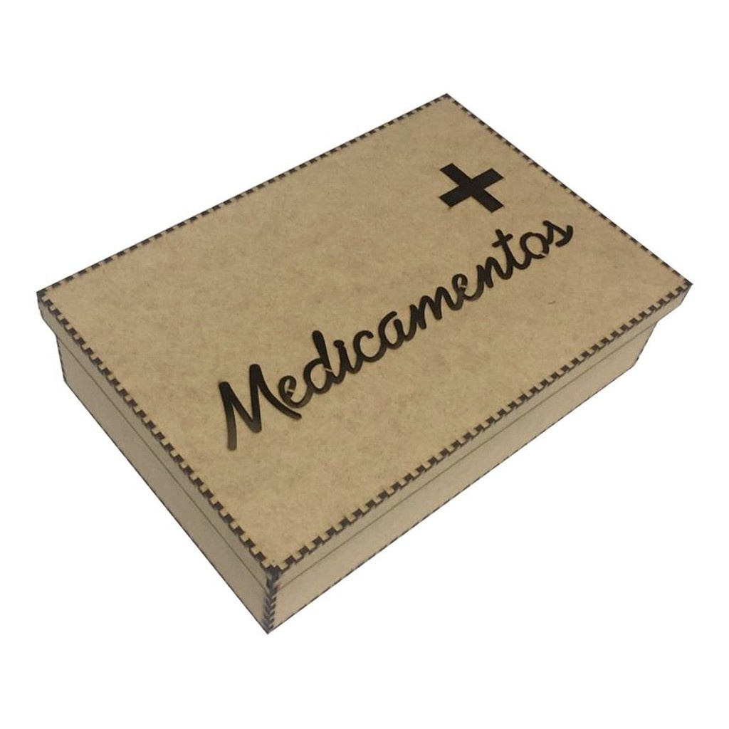 Caixa Farmacinha Para Remédios Curativos