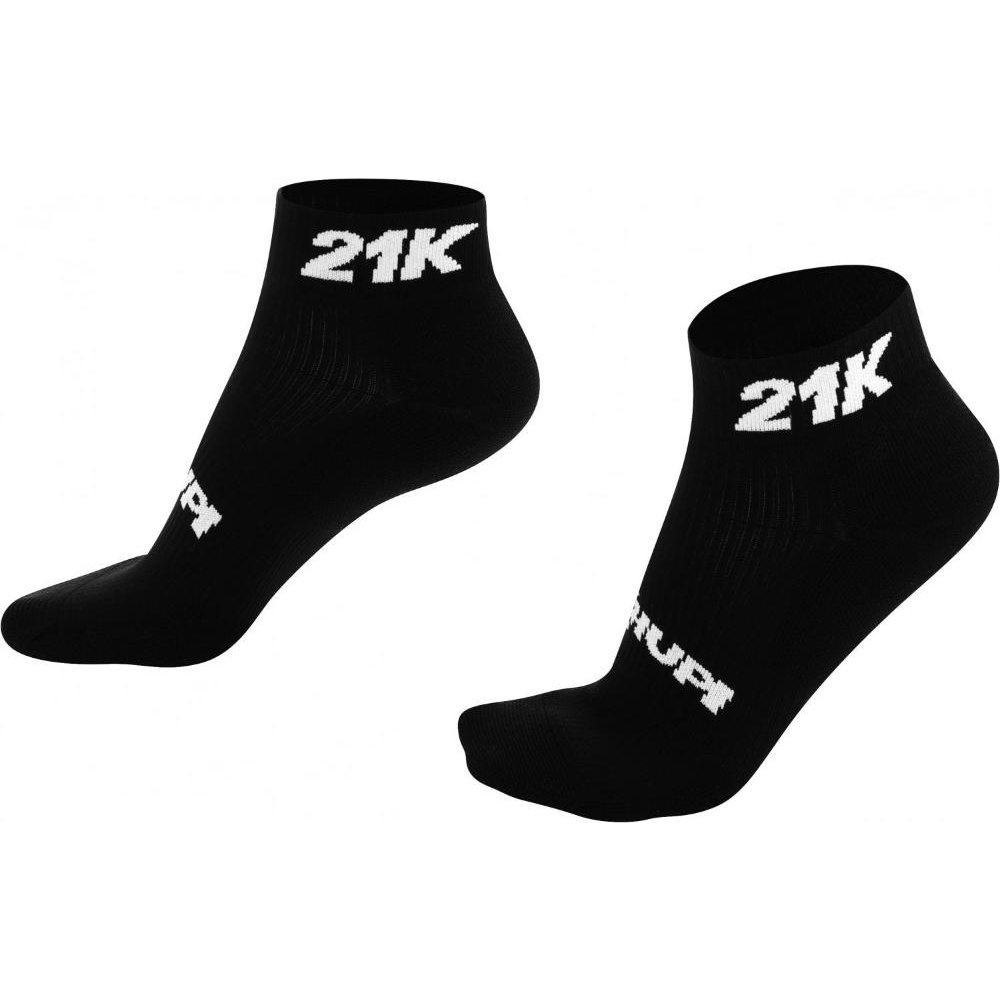 Meia Curta para Corrida HUPI - Running Pro  21K Preto - Sports & Outdoors