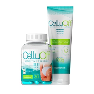 Kit Celluoff Cápsulas + Gel Massageador Redutor