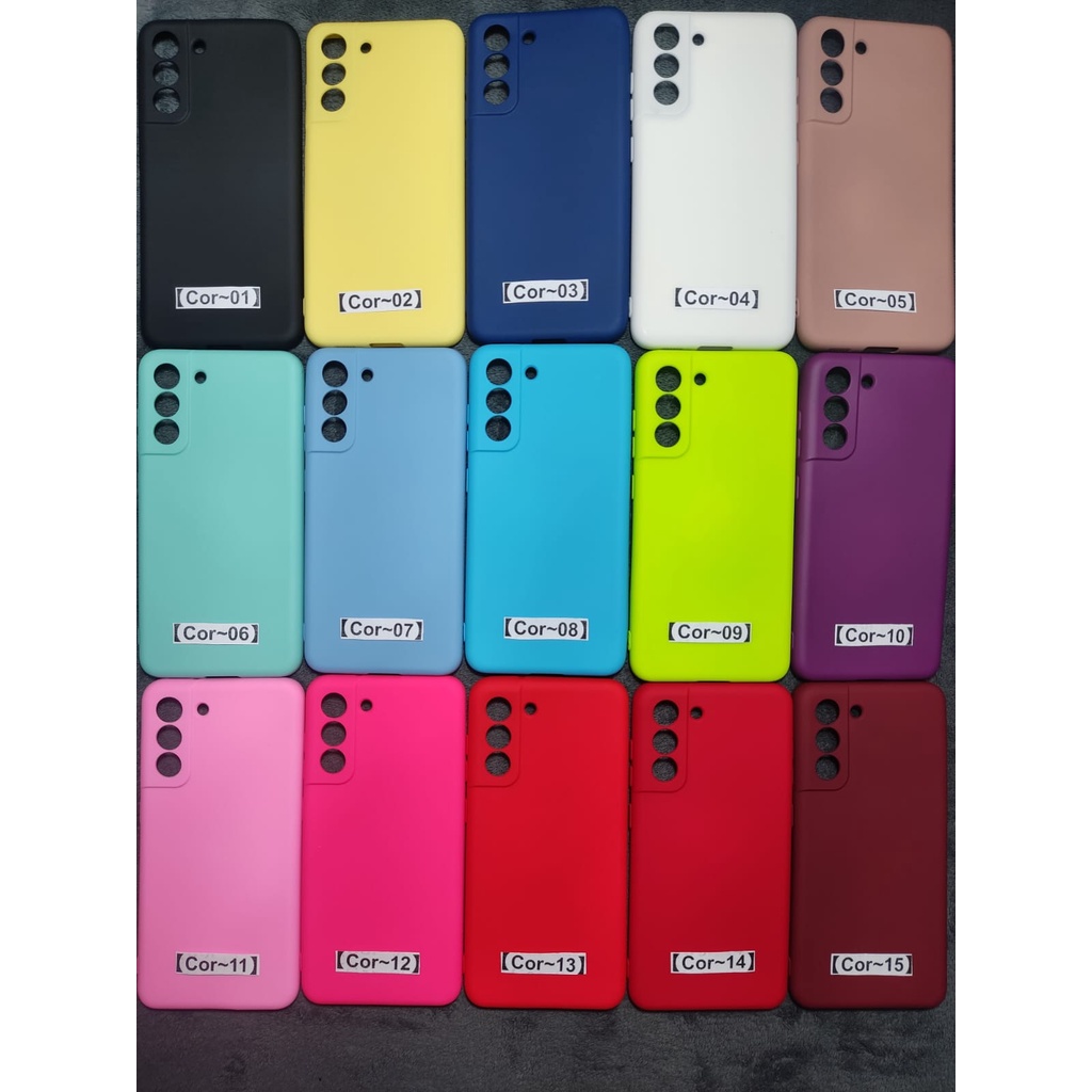 Capa Capinha Flexível De Soft Silicone Para Samsung Galaxy S21 FE 5G ①