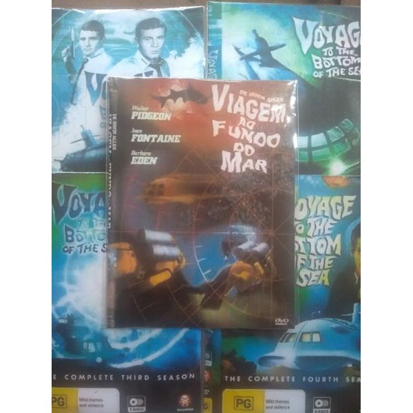 DVD Seriado Viagem ao Fundo do Mar (1964) Completo Dublado + Filme