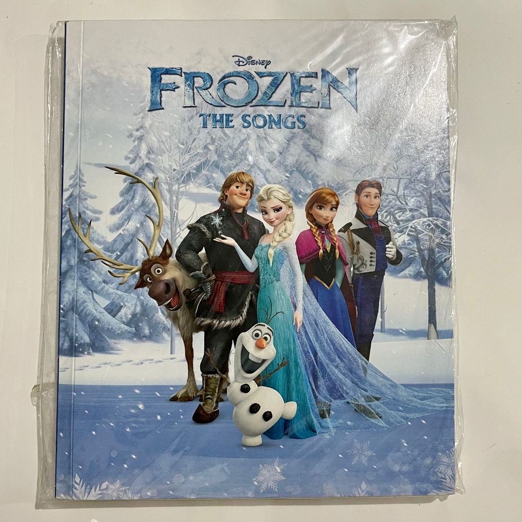 Frozen: The Songs - CD - Book - Demi Lovato, Idina Menzel