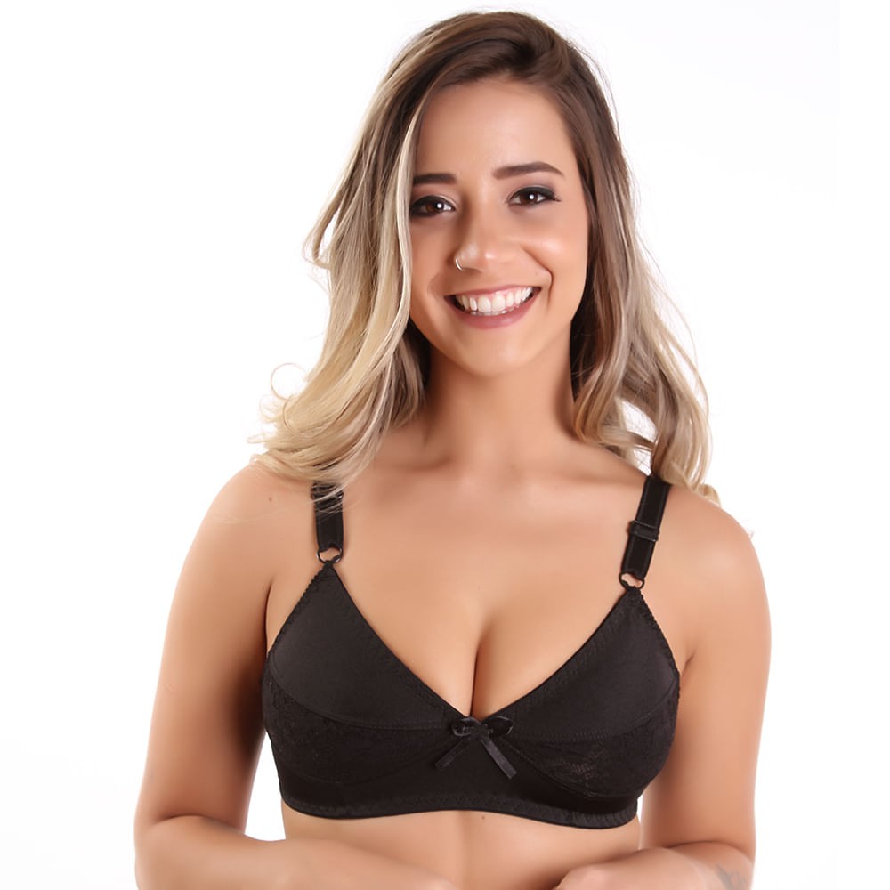 Kit 10 Sutien Reforçado Sem Bojo Lycra,sutian