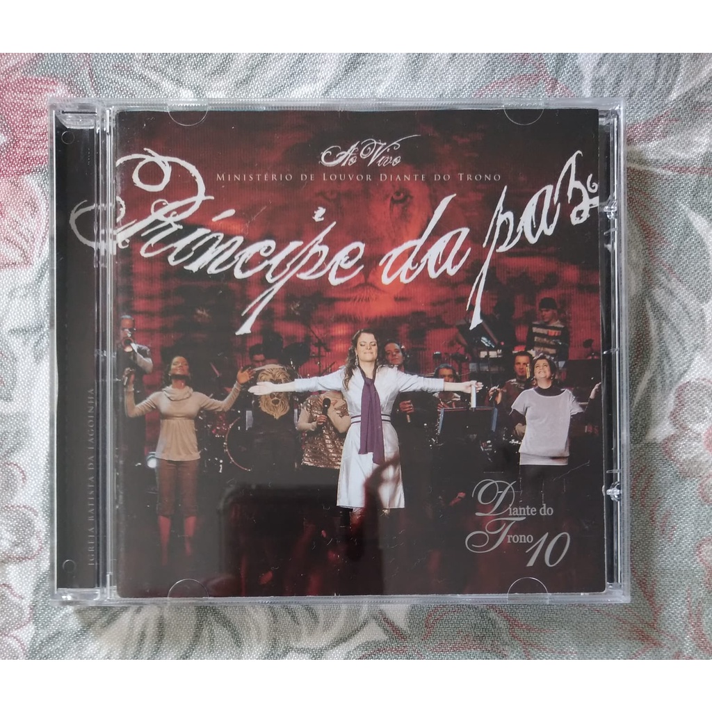 CD DIANTE DO TRONO 10 - PRÍNCIPE DA PAZ