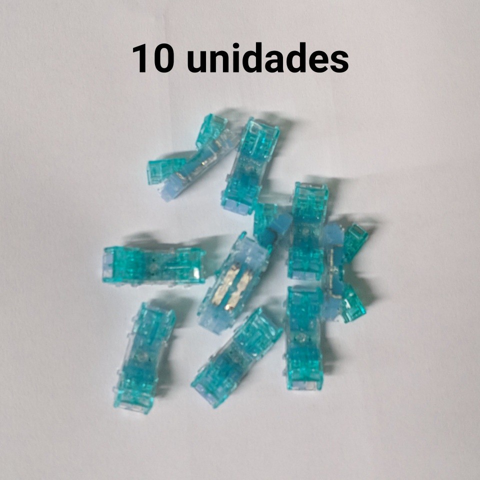 10 unidades Conector linear 101e bargoa corning com gel
