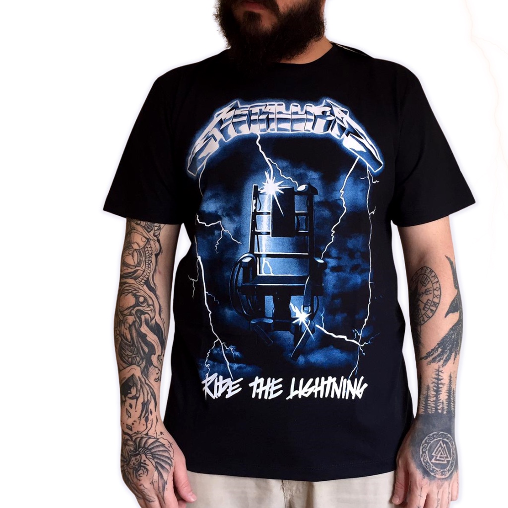 Metallica - Ride The Lightning - Metal - Polera- Cyco Recor | Cuotas Sin Interés