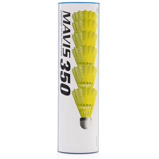 Peteca Yonex Badminton Mavis 350 Tubo com 06 unidades em Oferta na Shopee