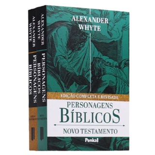 Box 2 Livros | Personagens Bíblicos | Antigo e Novo Testamento | Brochura | Alexander Whyte em Oferta na Shopee