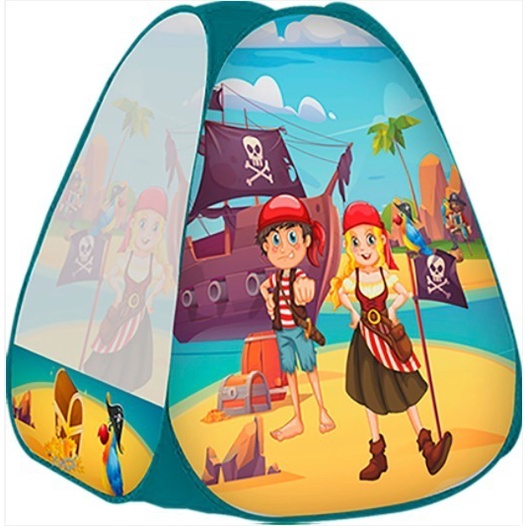 Tenda Barraca Infantil Piratas Etitoys Bar-5 - Mom & Baby