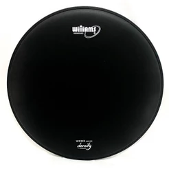 Pele Para Surdo 16 Williams Black Porosa Duplo Filme