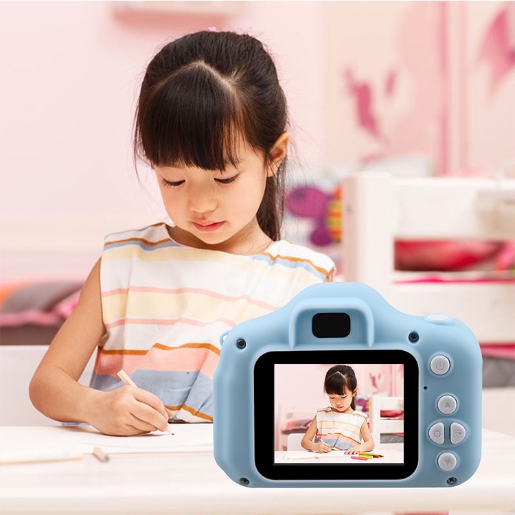 Câmera Infantil Digital Para Meninas Brinquedos 1080P 2 Polegadas Vídeo Toddler Melhor Aniversário Presente De 3-10 Anos De Idade Suporta Cartão SD De 32 Gb