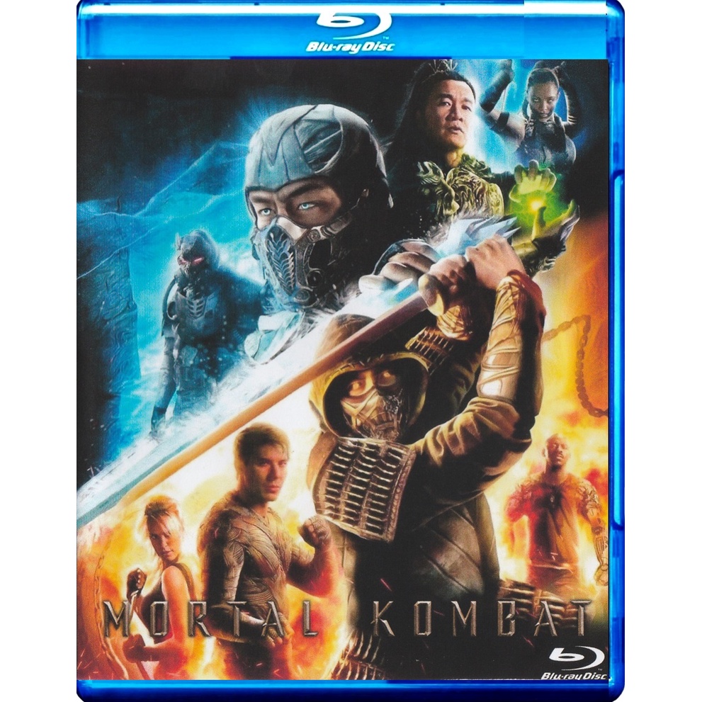 Blu- ray Filme Mortal Kombat Dublado e Legendado