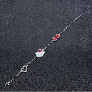 Pulseira HelloKitty Feminina Estudante Pop Moda Fofa Desenho Animado Amor