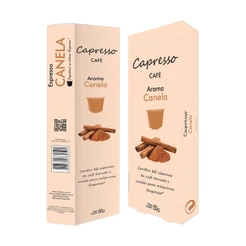 Cápsula Café Nespresso Capresso Canela 10 Unidades