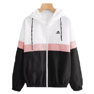 jaqueta impermeavel feminina adidas