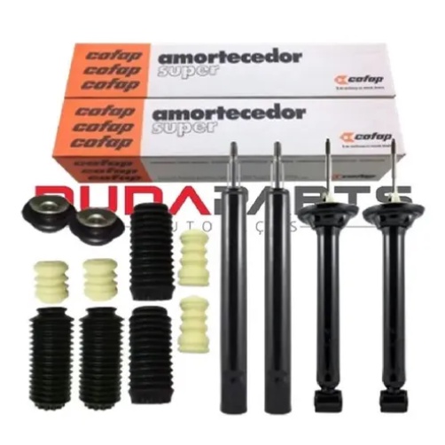4 Amortecedor Dianteiro Traseiro Cofap + Coxim Gol Quadrado em Oferta na Shopee