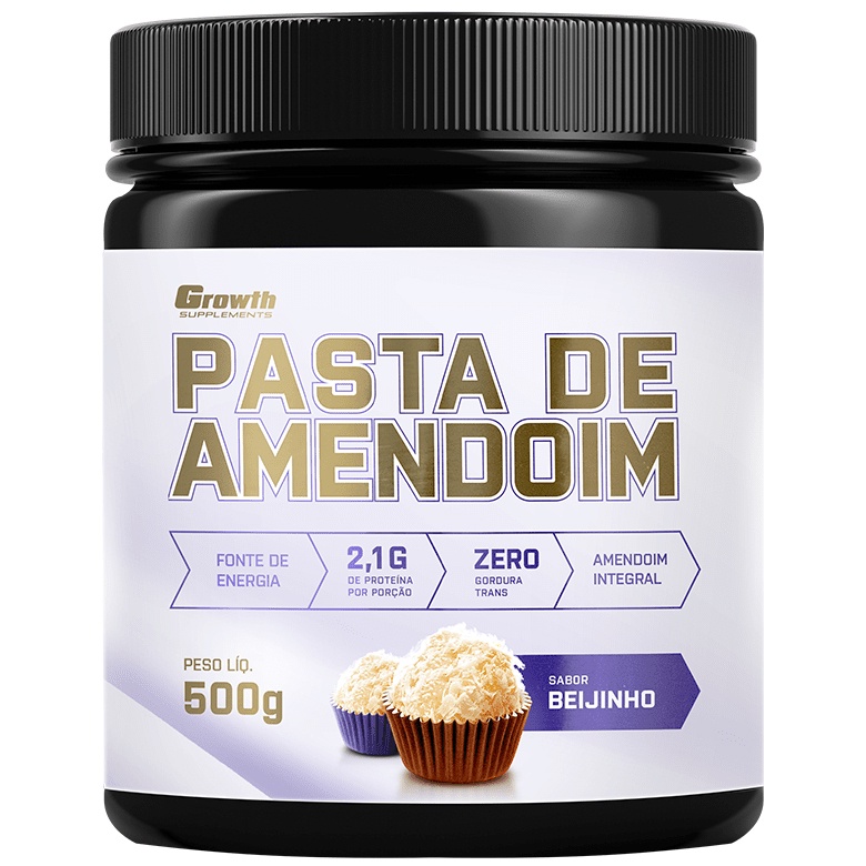 Pasta De Amendoim Beijinho G Growth Supplements Shopee Brasil