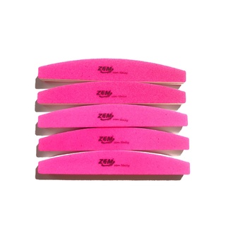 Lixa Polidora Buffer 100/180 ZEM Boomerang Cores Sortidas Profissional Manicure Und Envio Hoje