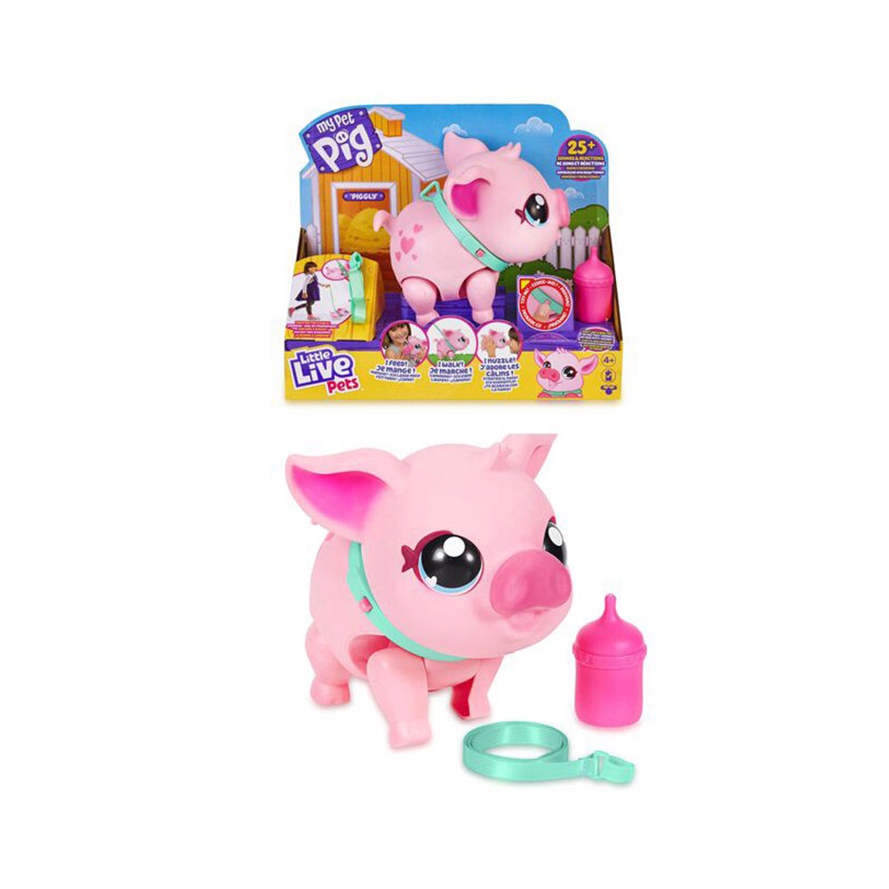 Little Live Pets My Pet Pig Porquinho Piggly Fun f00822 Shopee Brasil