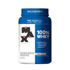 100% Whey Pote 900g Max Titanium