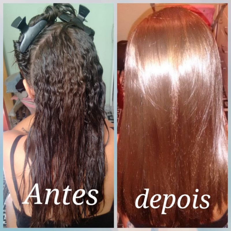 Progressiva Alizzer Em Gel 1litro+shampoo Anti Resíduos 1litro
