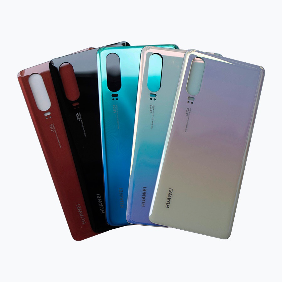 Para Huawei P30 / P30 Pro Vidro Tampa Traseira Da Bateria Caso Da Habitação Peças De Reposição + Adesivo em Oferta na Shopee