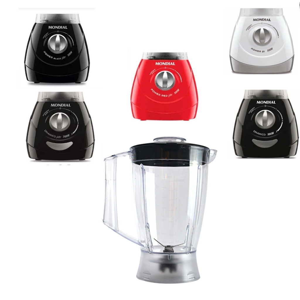 Copo Liquidificador Mondial Dinâmico Premium L-34 Preto em Oferta na Shopee