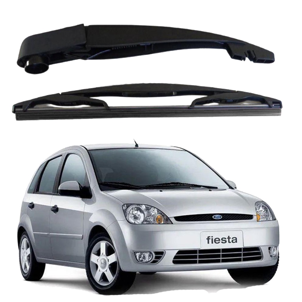 Braço do Limpador de Para-brisas traseiro + Palheta traseira Ford Fiesta 2002 até 2008 - Spare Parts and Accessories for Vehicles