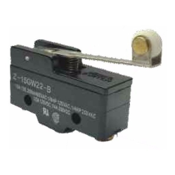 Chave Micro Switch Kw-15gw22-b C/ Haste Longa E Roldana