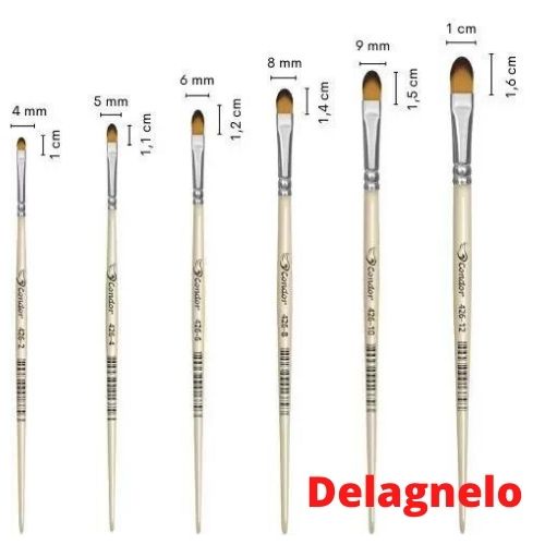 Pincel Condor Língua de Gato Série 426 em Oferta na Shopee