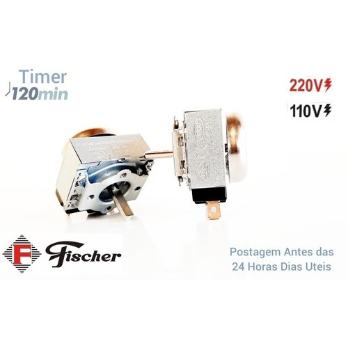 Botão Automático 120minutos Forno Fischer Nardelli