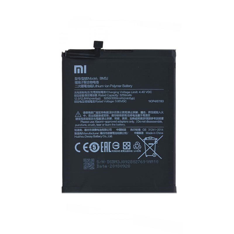 Bateria Celular Xiaomi Mi 8 Lite Modelo BM3J 100% Original