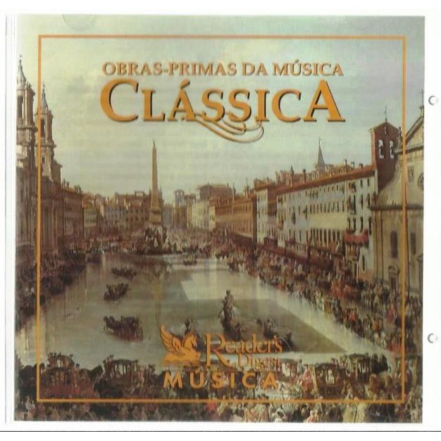 259 Mcd- CD 2000- Original- Obras Primas da Música Clássica - Volume ume 3 e 4- Revista Seleções- Reader’s Digest Music