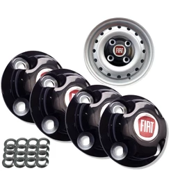 jg calotinha central fiat uno palio mobi siena strada punto roda de ferro
